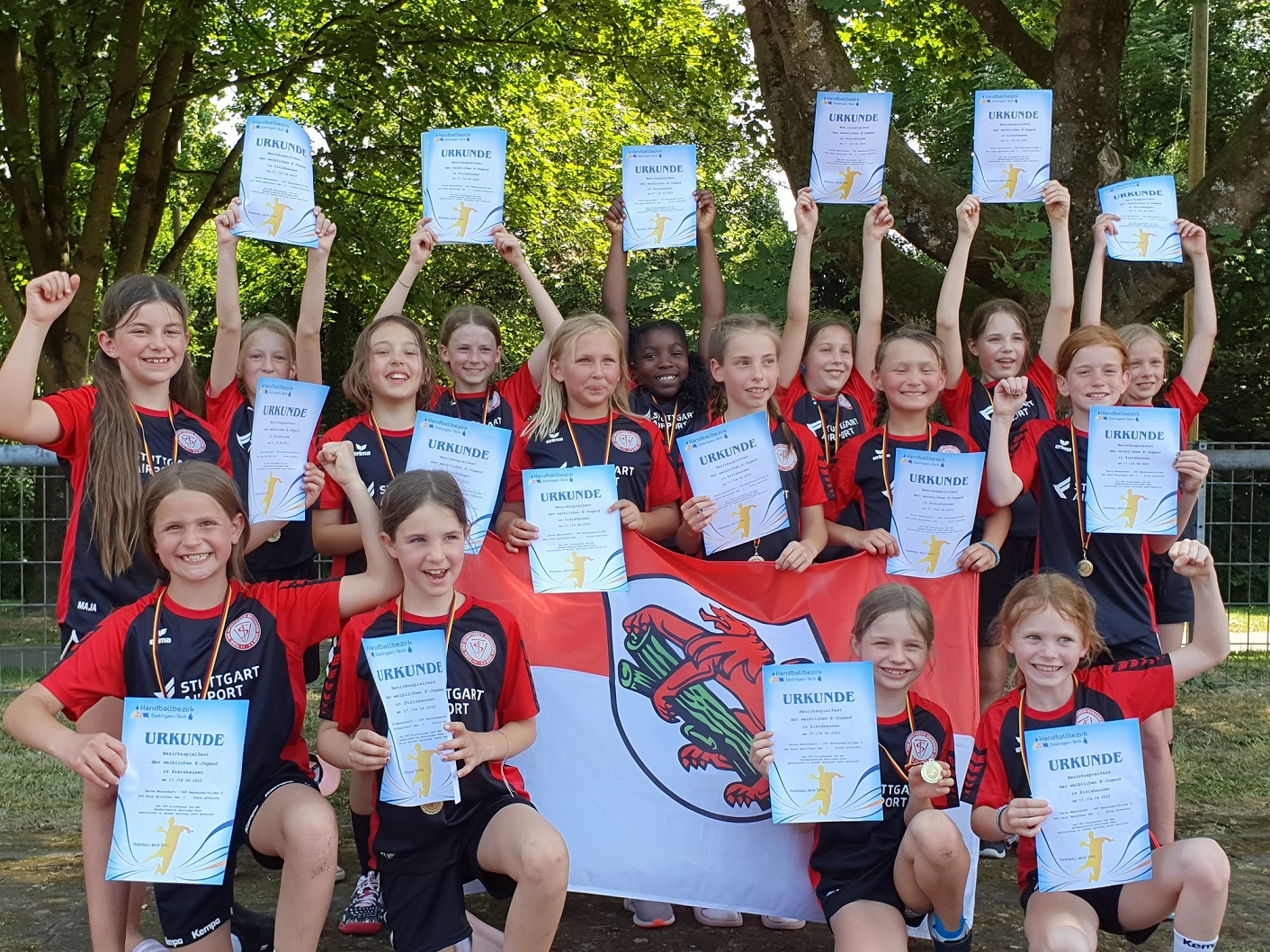 wE-Jugend - Sieger beim Bezirksspielfest in Zizishausen