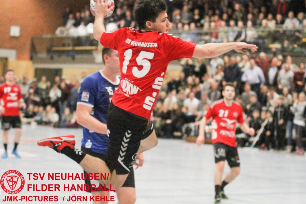 Roman Fleisch lässt die MadDogs jubeln - 31:30-Derbyheimsieg gegen Pfullingen