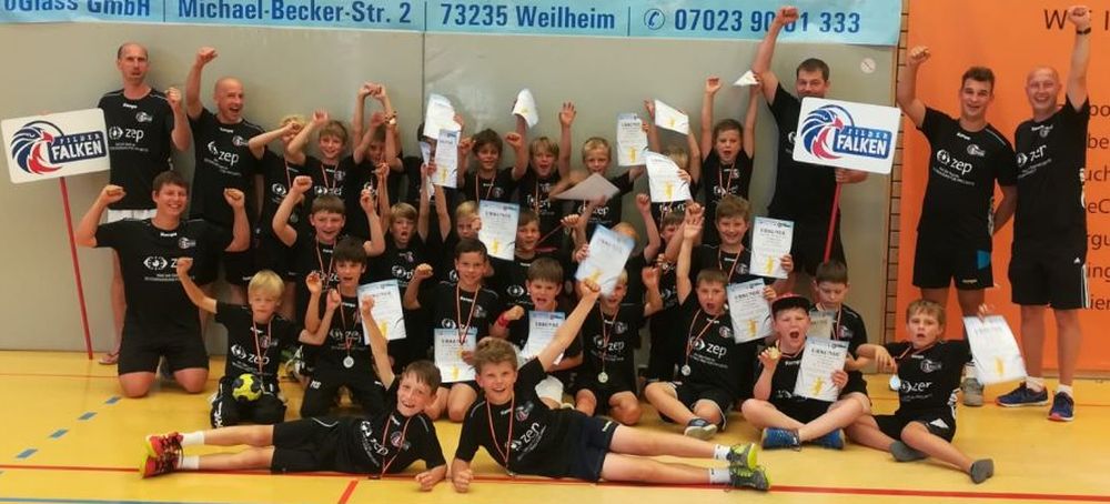 JANO mE-Jugend Neuhausen - Überlegener Sieg beim Bezirksspielfest