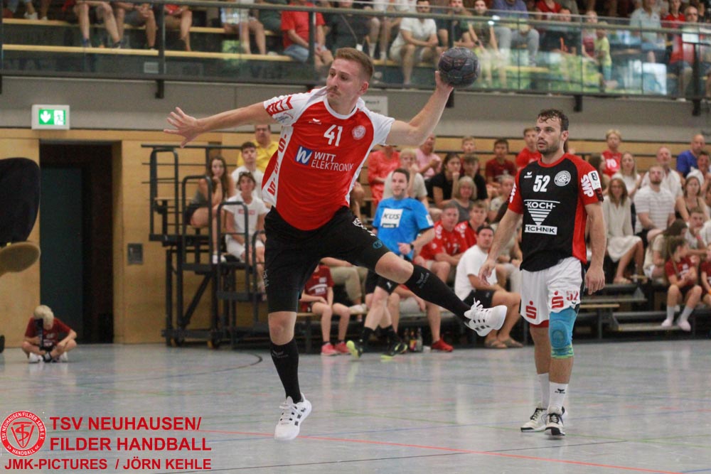 Verdienter Erfolg im ersten Heimspiel - MadDogs schlagen Aufsteiger TGS Pforzheim mit 39:33