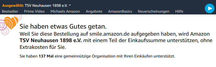 Heute schon was "Gutes" für den TSV getan?