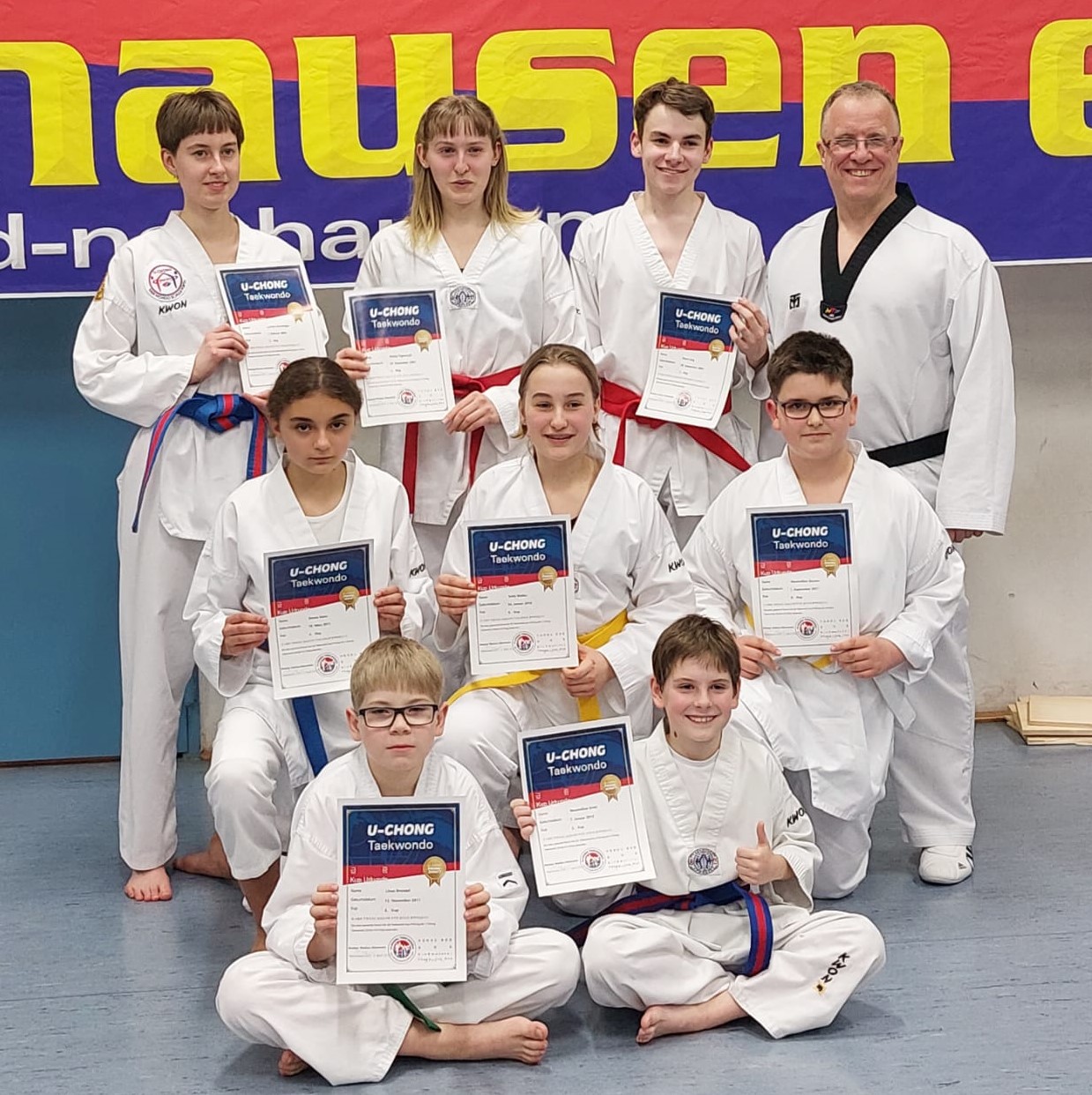 Taekwondo Prüfungen im April