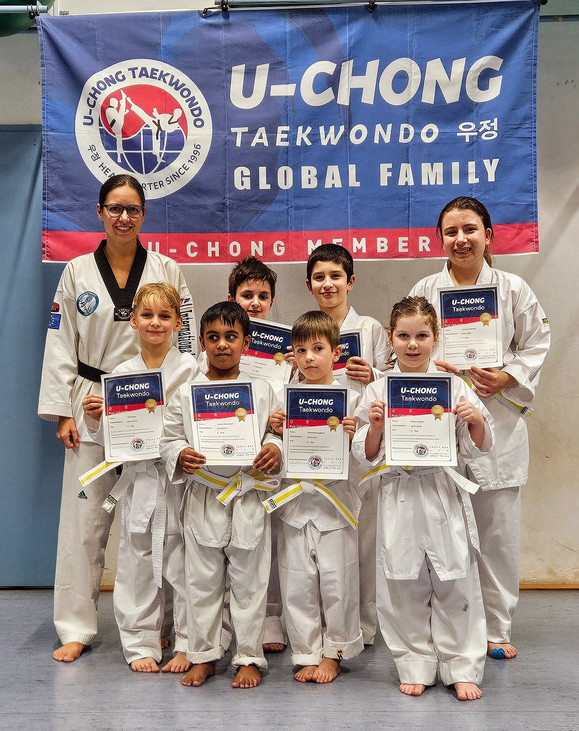 Taekwondo Gürtelprüfung in Neuhausen