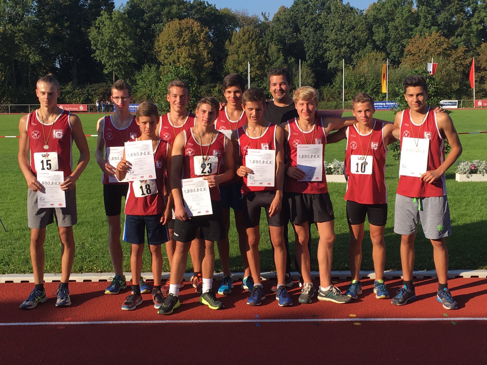 Leichtathleten auf der Erfolgspur