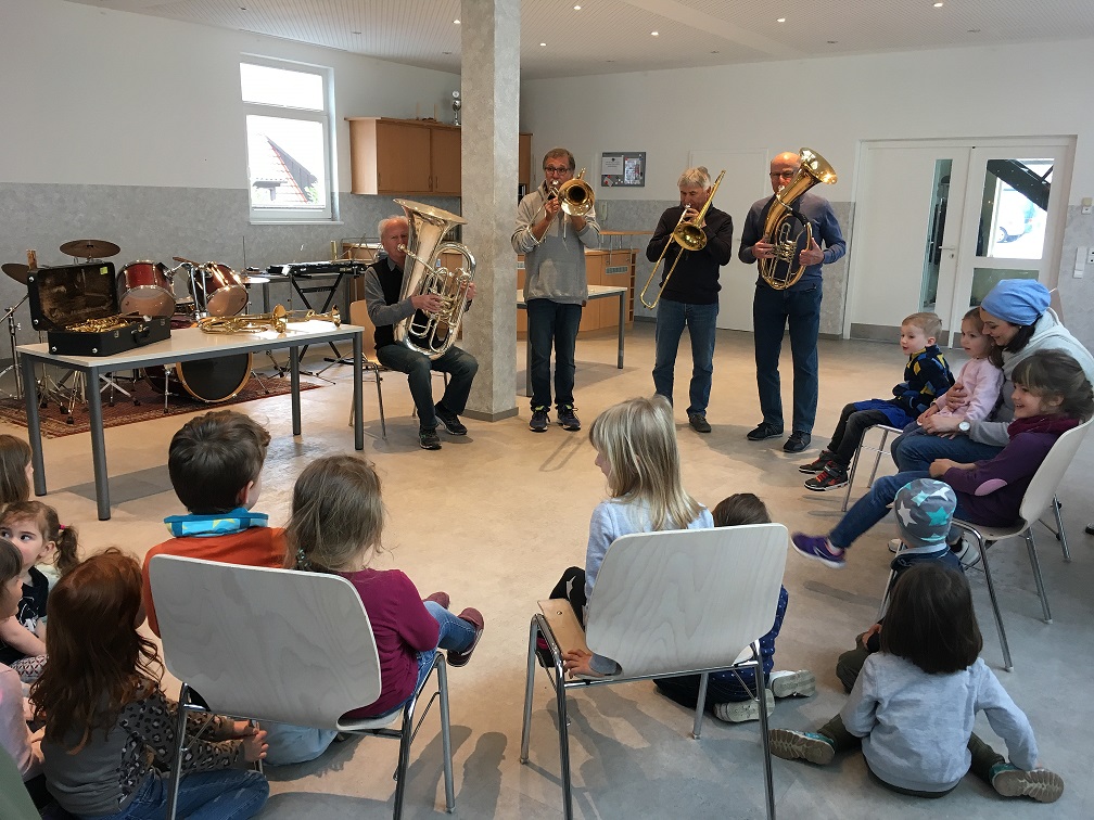 Besuch beim Musikverein