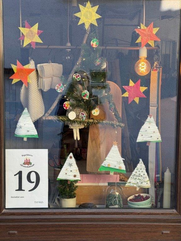 Begehbarer Adventskalender bei "nenne"